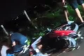 Colisão entre motos deixa quatro feridos na AL-115, após o Brisa do Lago