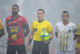 ASA perde por 2 a 0 para o Pouso Alegre no jogo de ida das quartas de final, em Arapiraca