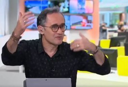 Vídeo. Apresentador do SporTV dá bronca em golpista ao atender ligação ao vivo