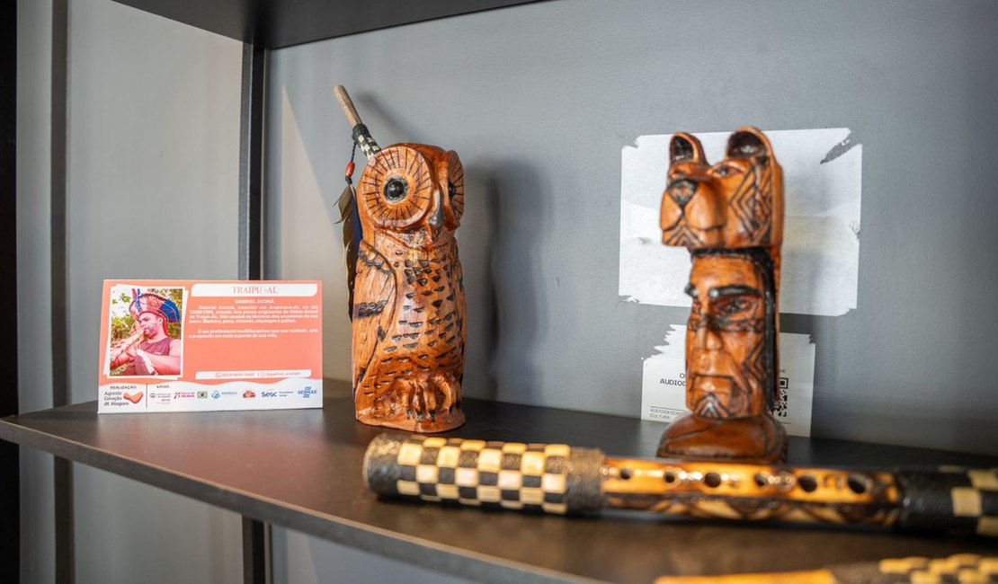 Arte traipuense é destaque na 1ª Exposição Mestres e Artesãos do Agreste, em Arapiraca