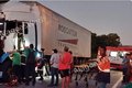 Colisão envolve duas carretas e deixa motorista preso às ferragens no interior de Alagoas