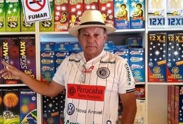 Sargento Felinto, proprietário da Felinto Fogos morre após complicações da Covid-19, em Arapiraca