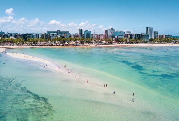 Maceió é o 4º destino nacional mais procurado para o feriado de Corpus Christi, segundo a Decolar