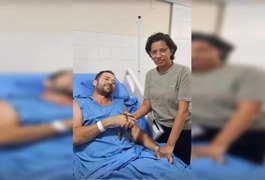 Homem atingido por aparelho de academia volta a sentir as pernas