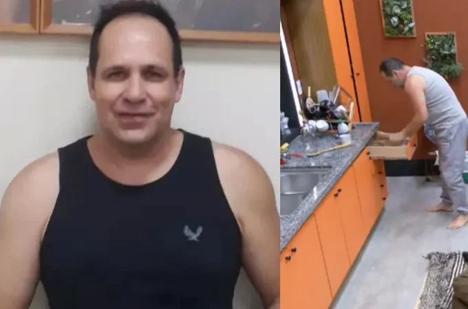 VÍDEO: Ex-Polegar é eliminado de reality show da Record por pegar faca após briga