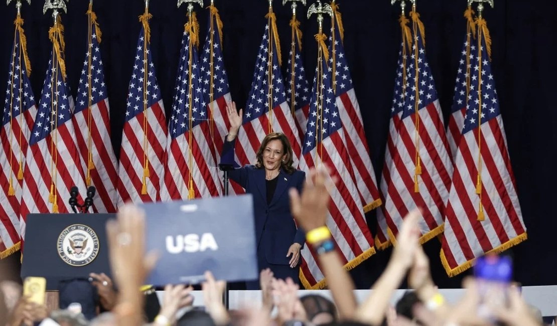 Kamala Harris garante a indicação do Partido Democrata à eleição dos EUA