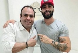 Após perder peso com a separação, Gusttavo Lima contrata equipe para cuidar do corpo