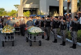 Policial militar assassinado a tiros no Jacintinho é sepultado, em Maceió