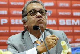 Presidente do São Paulo diz que pegou o time muito pior do que imaginava