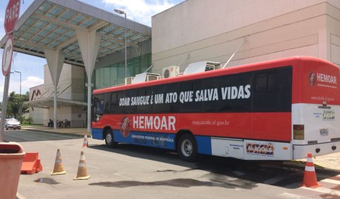 Shopping e Hemoar realizam evento de doação de sangue