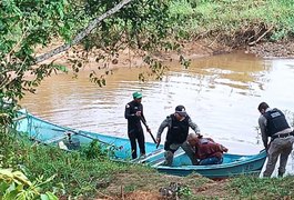 Vídeo mostra momento que criança de 10 anos sequestrada por tio foi resgatada, no interior de Alagoas