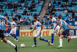 CSA perde para o Grêmio por 2 a 0 e se complica na luta contra o rebaixamento