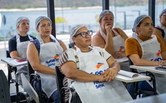 Carreta-escola do Senac oferece cursos gratuitos de gastronomia em Traipu