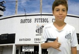 Alagoano é uma das promessas das categorias de base do Santos