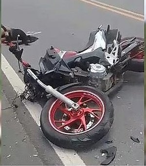 Colisão entre motocicletas deixa duas pessoas mortas e duas gravemente feridas, em Porto Calvo