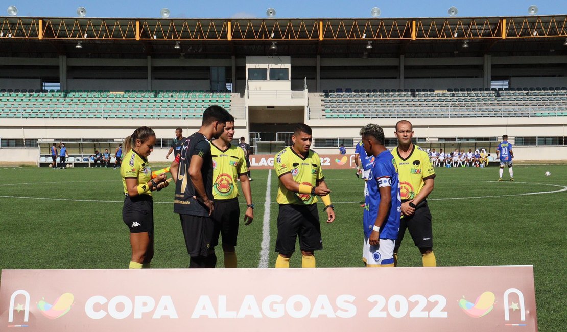 Cruzeiro vence o Miguelense por 3 a 0 e assume segunda posição do grupo B na Copa Alagoas