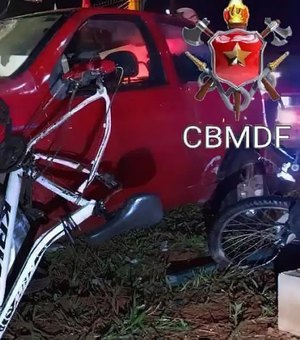 Polícia apura atropelamento de cinco ciclistas em Brasília