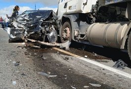 Família alagoana morre em acidente na BR-423, em Garanhuns