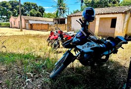 PM localiza e recupera motos roubadas, no Agreste alagoano