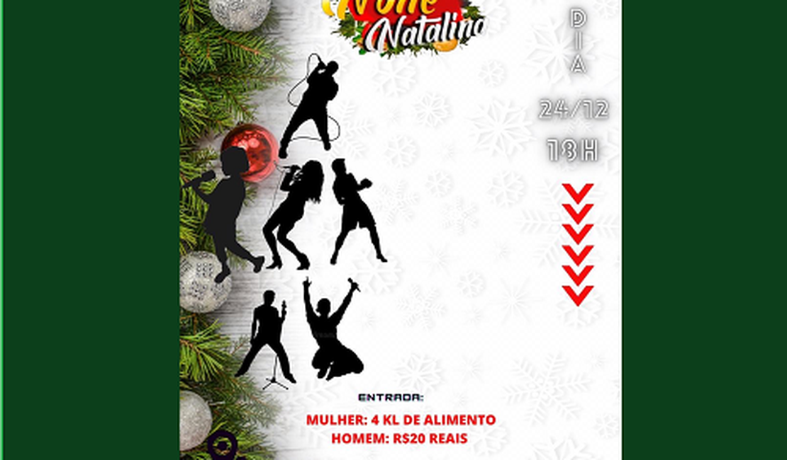 Projeto do bairro Manoel Teles promove evento beneficente na noite de Natal