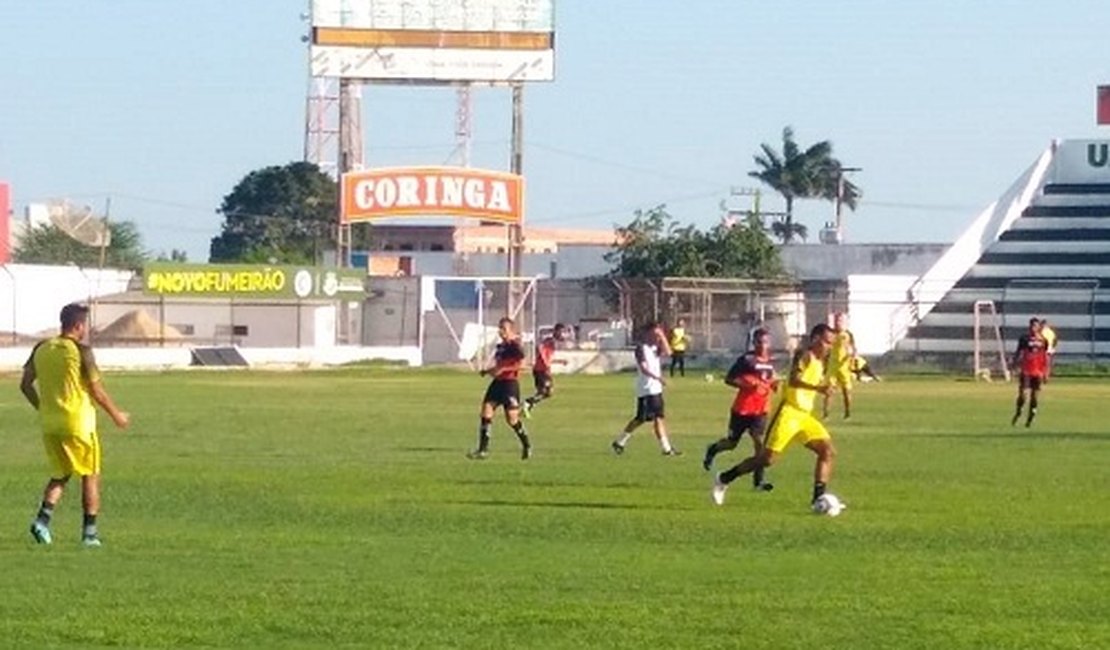 Visando partida contra o CSA, ASA terá treino intenso durante o Carnaval