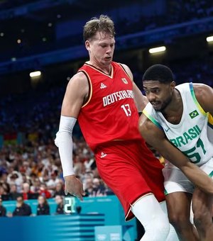 Brasil perde para a Alemanha e já não pode mais avançar em segundo no basquete