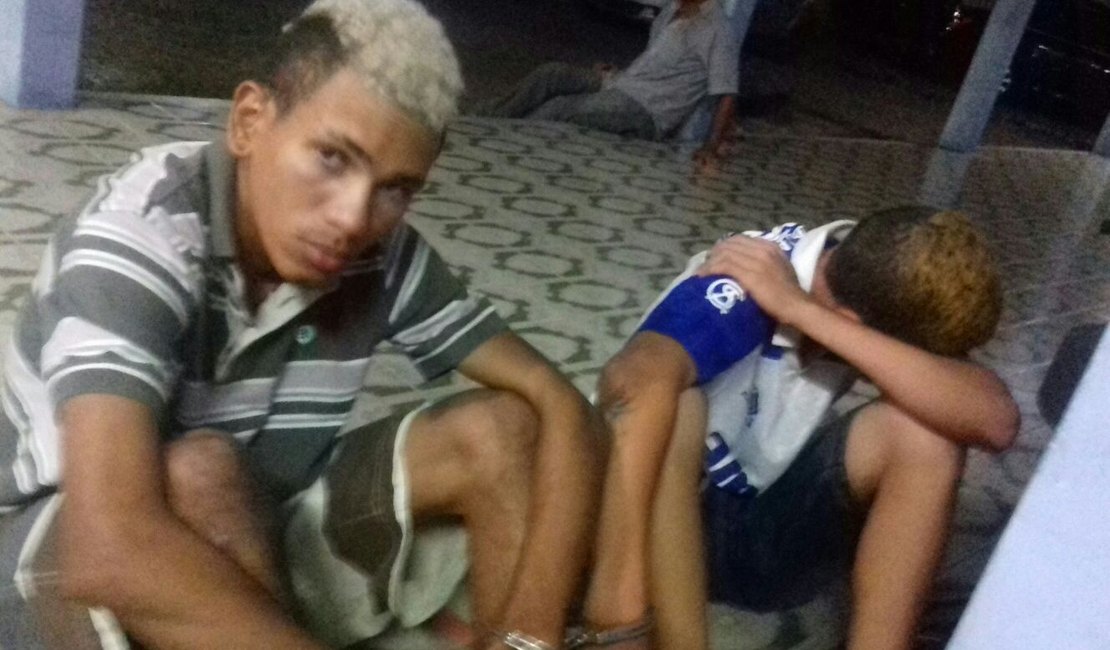 Jovens são detidos suspeitos de roubar celular em escola de Girau do Ponciano