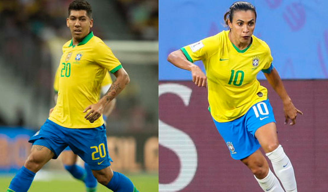 Alagoanos Marta e Firmino concorrem ao prêmio Bola de Ouro 201