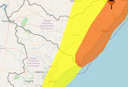 Inmet emite alertas para acumulado de chuvas em municípios alagoanos