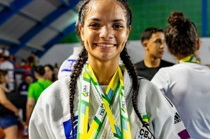 Judoca alagoana que surgiu no projeto “Na Base do Esporte” é convocada para o Sul-Americano Júnior de 2026