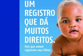 Cartórios emitiram gratuitamente 75.049 registros de nascimento e óbito