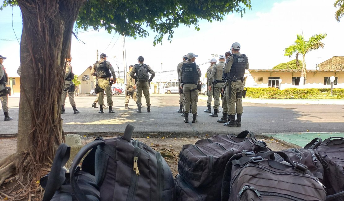 Segurança no Carnaval: Polícia Militar embarca segundo quantitativo de tropas