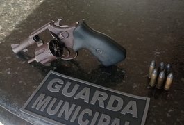 Guarda Municipal prende suspeito armado após tentativa de homicídio em Campo Alegre