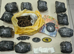 Polícia Militar prende três pessoas por tráfico e apreende drogas no interior de Alagoas