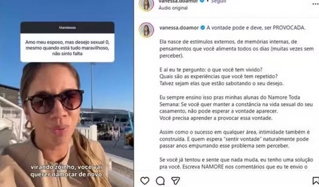 'Mulher de Deus tem mais fogo', diz pastora e sexóloga que faz sucesso nas redes sociais ao falar de sexo e fé