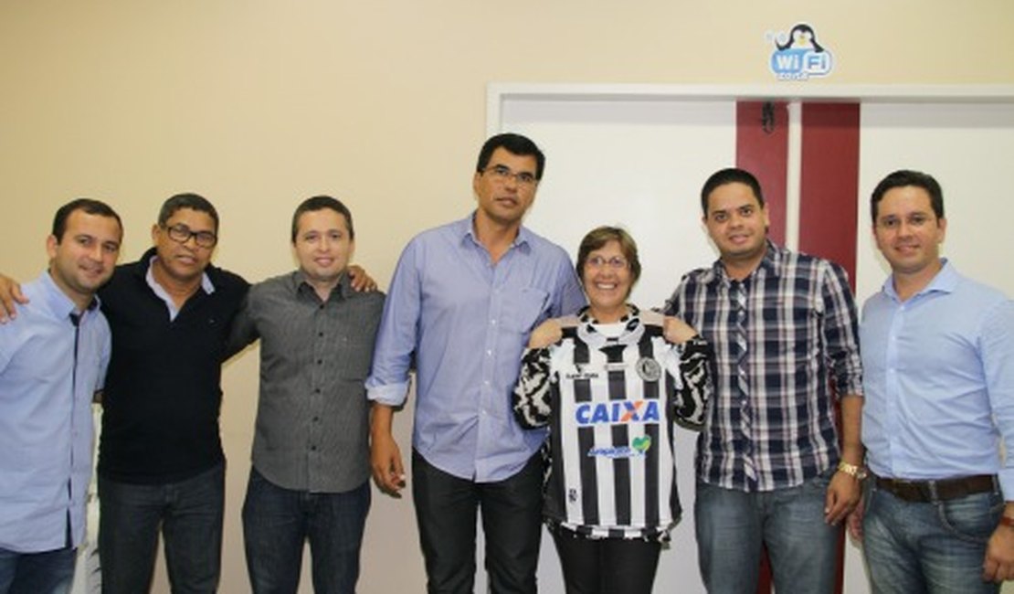 Célia Rocha recebe visita diretoria do ASA e reforça parceria