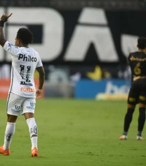 Reforço do Santos, Diego Tardelli já mostra entrosamento com Marinho