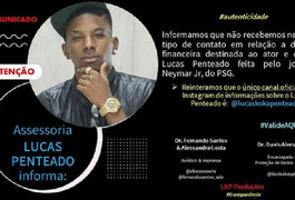 Programa da Rede TV! cai em fake news de doação de Neymar a Lucas