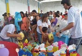 Filhos de reeducandos ganham dias de festa no sistema prisional de AL