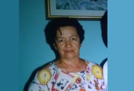 Família procura idosa de 72 anos desaparecida em Marechal Deodoro