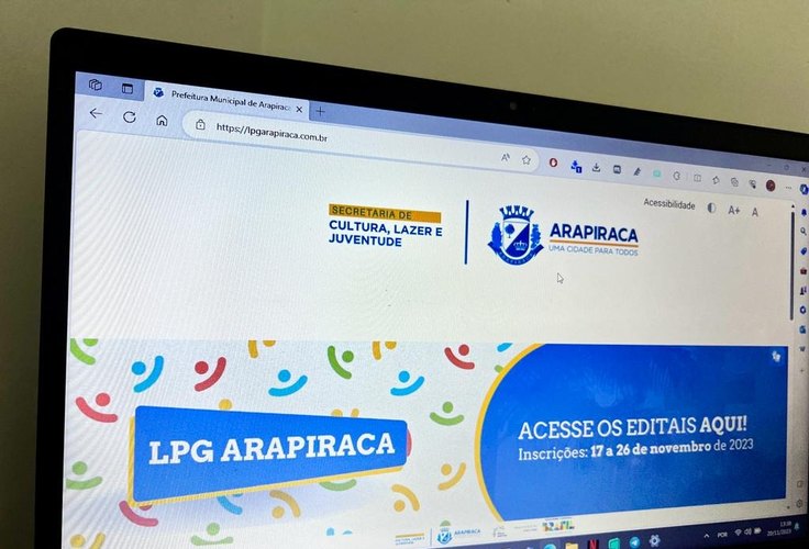 Arapiraca divulga editais da Lei Paulo Gustavo e anuncia oficina de capacitação para fazedores de cultura