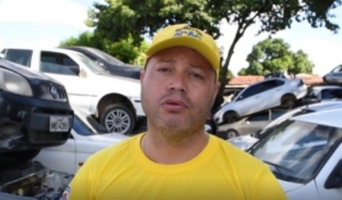 Delegacia de Arapiraca tem centenas de veículos amontoados, denuncia Sindpol