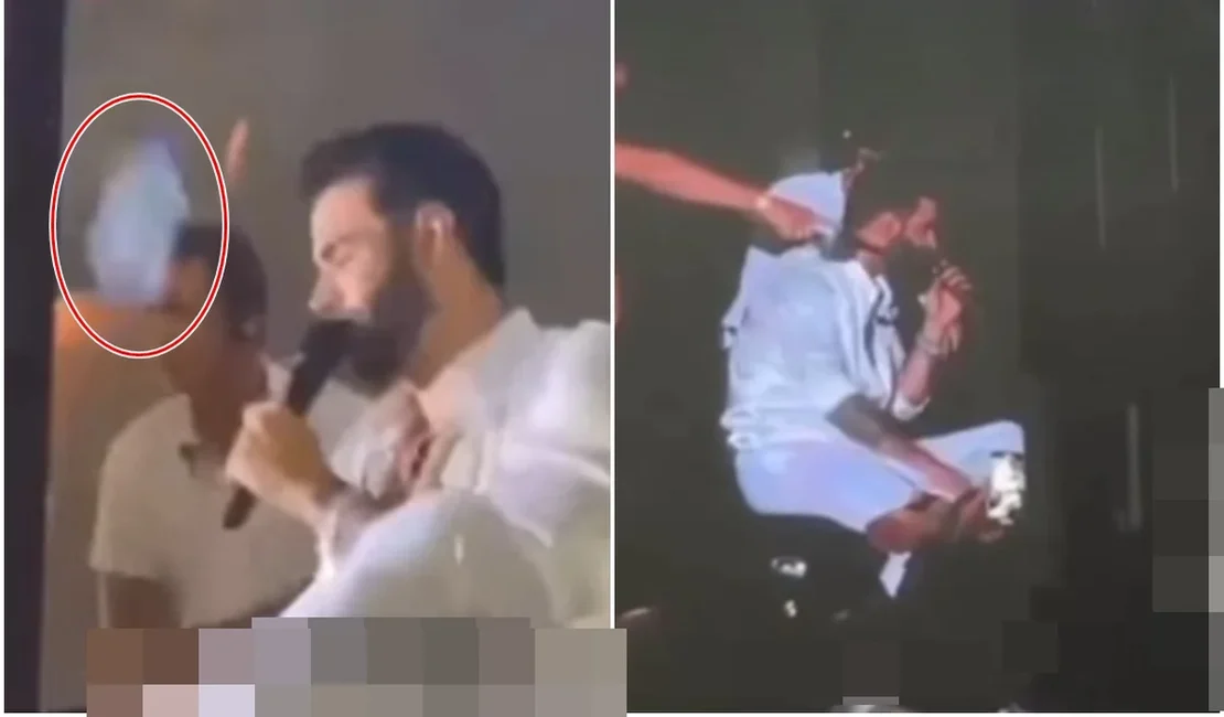 Gusttavo Lima: fã que será indenizada foi expulsa de show após “fazer o L”
