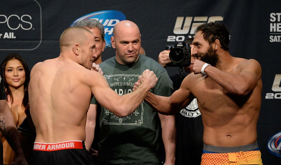 St-Pierre enfrenta Johny Hendricks no UFC neste sábado (16)