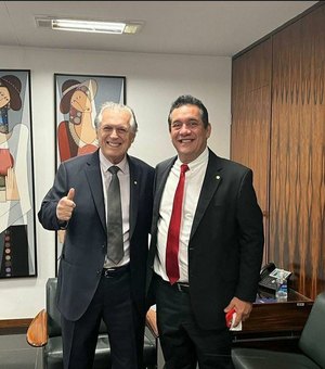De casa nova? Em Brasília, Severino Pessoa se reúne com presidente do União Brasil