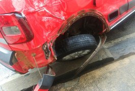 Colisão envolvendo dois veículos é registrada em Arapiraca