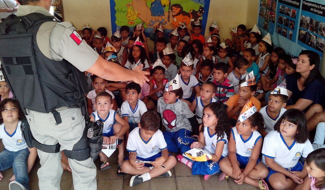 3º BPM leva prevenção e conscientização às escolas públicas de Arapiraca