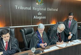 Desembargadores Kléver Loureiro e Alcides Gusmão assumem como presidente e corregedor do TRE-AL