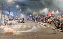 Simulação de operação de enfrentamento a assalto a bancos em Arapiraca