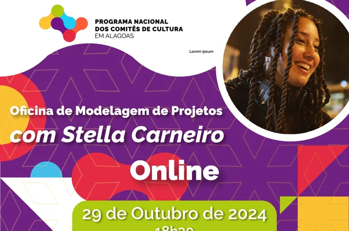 Comitê de Cultura em Alagoas promove oficina de modelagem de projetos culturais